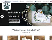 Tablet Screenshot of catprint.com