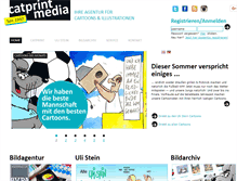 Tablet Screenshot of catprint.de